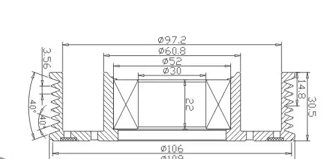 SH-1016 Dimension Drawing