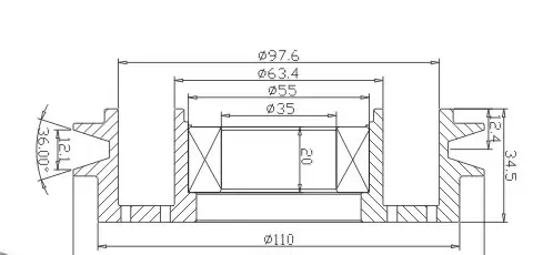 SH-1036 Dimension Drawing