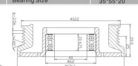 SH-1040 نقشه ابعاد