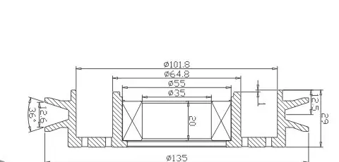 SH-1041 نقشه ابعاد