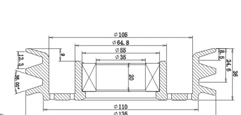 SH-1046 نقشه ابعاد