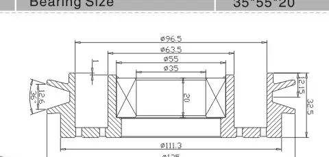 SH-1052 Dimension Drawing