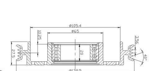 SH-1071 Dimension Drawing