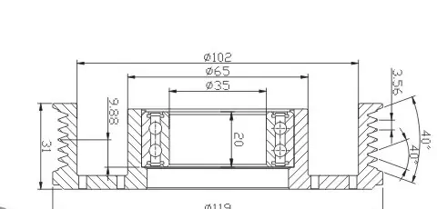 SH-1076 Dimension Drawing