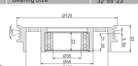 SH-2029 Plano de dimensiones