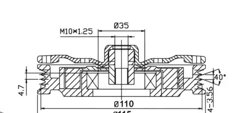 SH-3006 Dimension Drawing