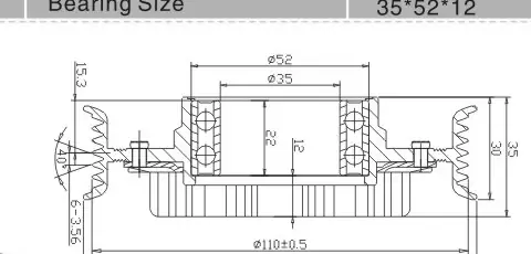 SH-3013 Dimension Drawing