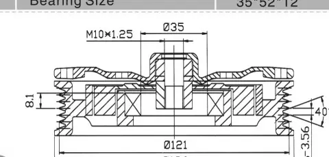 SH-3015 Чертёж с размерами