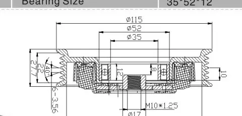 SH-3022 Dimension Drawing