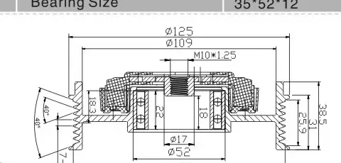 SH-3023 Dimension Drawing