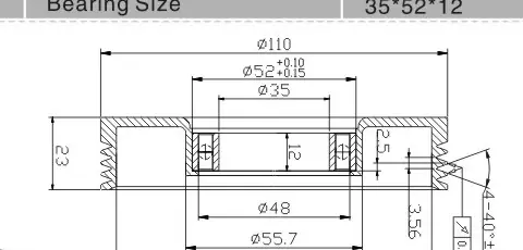 SH-3028 Dimension Drawing