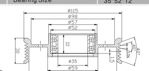 SH-3029 Dimension Drawing