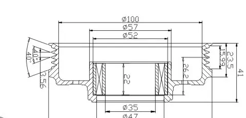 SH-3036 Dimension Drawing