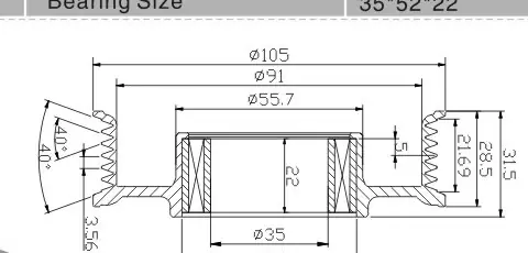 SH-3040 نقشه ابعاد