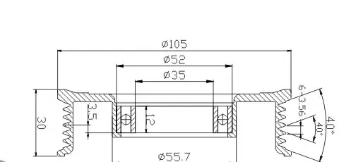 SH-3061 Dimension Drawing