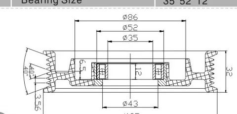 SH-3069 نقشه ابعاد