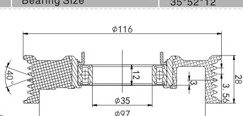 SH-3080 Dimension Drawing