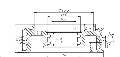 SH-3081 Plano de dimensiones