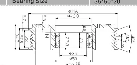SH-4008 Dimension Drawing