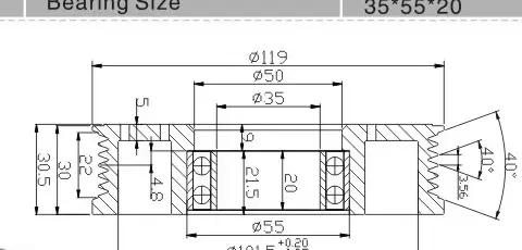 SH-4012 Dimension Drawing