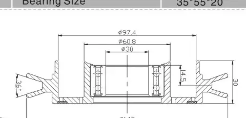 SH-4017 Dimension Drawing