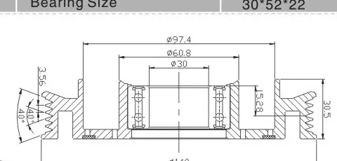 SH-4018 رسم الأبعاد