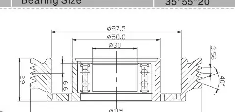 SH-4020 نقشه ابعاد
