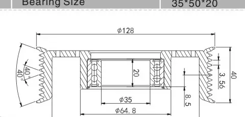 SH-4023 نقشه ابعاد