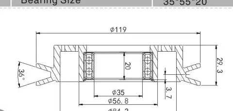 SH-4024 نقشه ابعاد