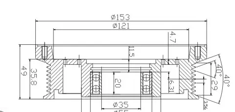 SH-4031 Dimension Drawing