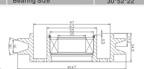 SH-4042 Dimension Drawing