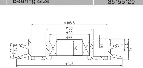 SH-4043 نقشه ابعاد