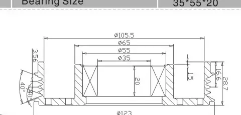 SH-4052 Dimension Drawing