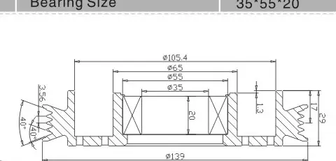 SH-4053 Dimension Drawing