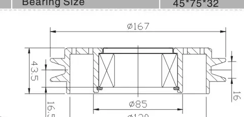 SH-4058 Dimension Drawing