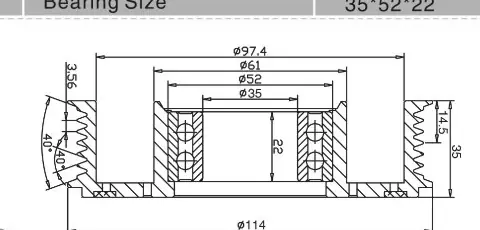 SH-5007 نقشه ابعاد