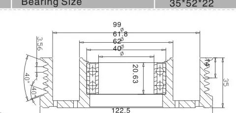 SH-5008 رسم الأبعاد