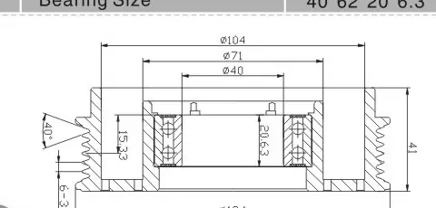SH-5014 Dimension Drawing
