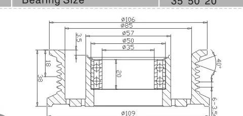 SH-5019 Dimension Drawing