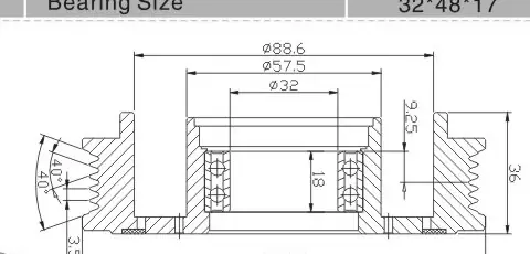 SH-6002 Dimension Drawing