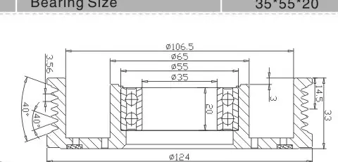 SH-6008 Dimension Drawing