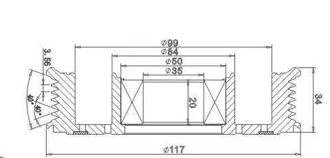 SH-6011 نقشه ابعاد