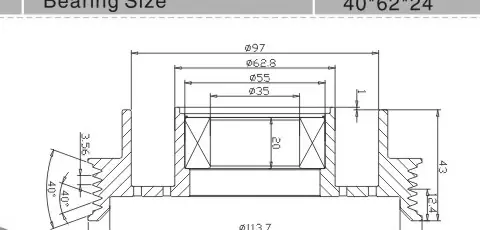 SH-6055 نقشه ابعاد
