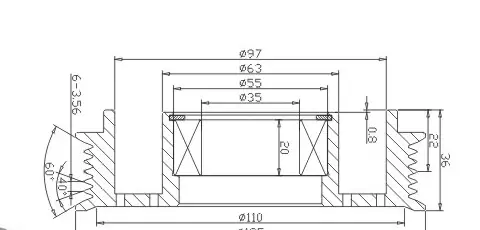 SH-6056 Dimension Drawing