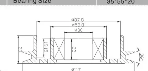 SH-6062 Plano de dimensiones