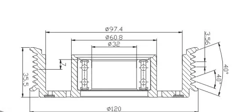 SH-6066 نقشه ابعاد