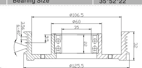 SH-6067 نقشه ابعاد