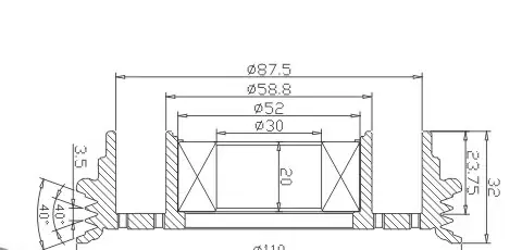 SH-6086 Dimension Drawing