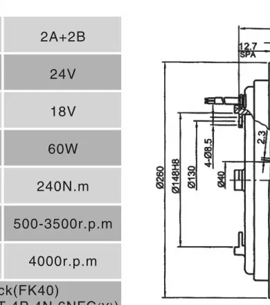 SH16 2A2B260.210 نقشه ابعاد