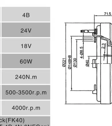 SH16 4B172 Plan coté